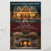 Prospectus 14 Cm X 21,6 Cm Entreprise d'installation lumineuse (Devant)