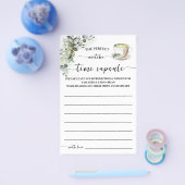 Prospectus 14 Cm X 21,6 Cm Eucalyptus Matcha Time Capsule Advice Game Card (Simple)