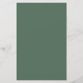 Prospectus 14 Cm X 21,6 Cm Eucalyptus vert foncé (Dos)