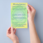 Prospectus 14 Cm X 21,6 Cm Expérience d'affirmation par Cheryl Paton (Poignée)