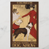 Exposition canine vintage