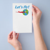 Prospectus 14 Cm X 21,6 Cm Faisons voler (Poignée)