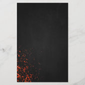 Prospectus 14 Cm X 21,6 Cm Fête d'Halloween effrayant (Dos)