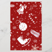 Prospectus 14 Cm X 21,6 Cm Fête Noël Invitation (Dos)