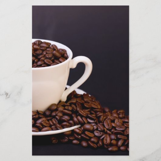 Prospectus 14 Cm X 21,6 Cm Fèves de café (Devant)