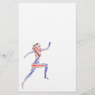 Prospectus 14 Cm X 21,6 Cm Fille sportive
