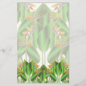 Prospectus 14 Cm X 21,6 Cm Fleur Oiseau du Paradis (Dos)