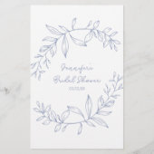 Prospectus 14 Cm X 21,6 Cm Fleurs Perdues Jeu Où Étions-Nous (Dos)