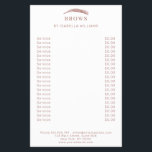 Prospectus 14 Cm X 21,6 Cm Flyer Augenbrauen minimaliste et élégant<br><div class="desc">Personalisierbarer Flyer mit Augenbraue Illustration.Perfekt für Augenbrauen & Makeup Artisten,  Friseure und Kosmetiker. Editiere dein Produkt in Minuten in dem Du deine Daten hinzu fügst. Über "weiteres personalisieren" kannst Du die Schriftart/Farbe/Position verändern.</div>