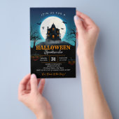 Prospectus 14 Cm X 21,6 Cm Flyer de fête d'Halloween (Poignée)