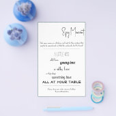 Prospectus 14 Cm X 21,6 Cm Flyer de jeu Mariage nuptiale espion (Simple)