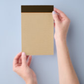 Prospectus 14 Cm X 21,6 Cm Flyer du service de traduction (Poignée)