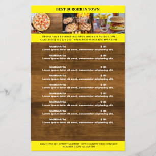 Prospectus 14 Cm X 21,6 Cm Flyer rustical