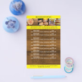 Prospectus 14 Cm X 21,6 Cm Flyer rustical (Simple)