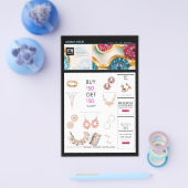 Prospectus 14 Cm X 21,6 Cm Flyers professionnels (Simple)