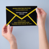 Prospectus 14 Cm X 21,6 Cm Forme d'enveloppe unique (Poignée)