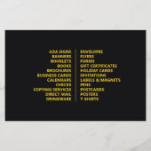 Prospectus 14 Cm X 21,6 Cm Forme d'enveloppe unique (Dos)