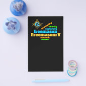 Prospectus 14 Cm X 21,6 Cm Franc-maçonnerie (Simple)