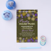 Prospectus 14 Cm X 21,6 Cm Funky Party Music Club Event Flyer (Simple)