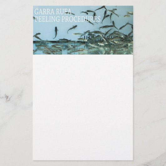 Prospectus 14 Cm X 21,6 Cm Garra rufa peeling (Devant)