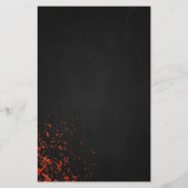 Prospectus 14 Cm X 21,6 Cm Gory Blood Drives Halloween Party (Dos)