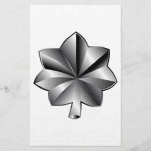 Prospectus 14 Cm X 21,6 Cm Grade militaire américain - lieutenant-colonel