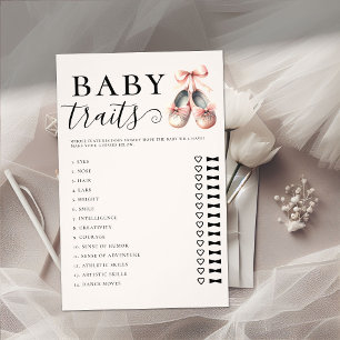 Prospectus 14 Cm X 21,6 Cm Guess Baby Caractéristiques Jeu de douche Ballerin