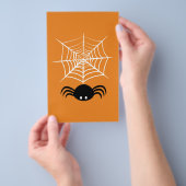Prospectus 14 Cm X 21,6 Cm Halloween Spider Web (Poignée)