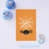 Prospectus 14 Cm X 21,6 Cm Halloween Spider Web (Simple)