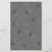 Prospectus 14 Cm X 21,6 Cm Halloween spiders web and pumpkins (Devant)