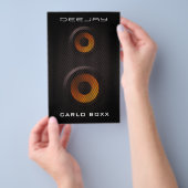 Prospectus 14 Cm X 21,6 Cm Haut-parleur Faux (Poignée)