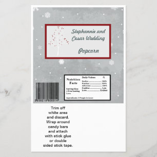 Prospectus 14 Cm X 21,6 Cm Hershey's Large Bar Wrapper White Tree
