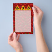 Prospectus 14 Cm X 21,6 Cm Hot pepper danger (Poignée)