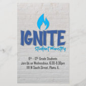 Prospectus 14 Cm X 21,6 Cm Ignite Flyer (Dos)