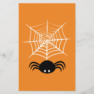 Prospectus 14 Cm X 21,6 Cm Illustration d'araignée d'Halloween effrayante