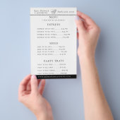 Prospectus 14 Cm X 21,6 Cm Insecte de menu de restauration de casquette de (Poignée)