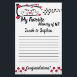 PROSPECTUS 14 CM X 21,6 CM INSÉPARABLE MON MÉMOIRE FÊTE DES MARIÉES CARTE DE<br><div class="desc">Faites-le vous-même en ajoutant votre texte (et vos photos personnelles). Pour accéder aux outils de montage avancés,  accédez à Personnaliser,  faites défiler et appuyez sur le lien "cliquer pour customiser plus loin". Voir la collection complète pour tous les designs correspondants !</div>