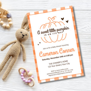 Prospectus 14 Cm X 21,6 Cm Invitation de douche de bébé neutre genre BUDGET C