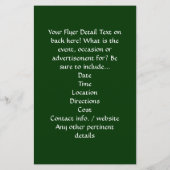 Prospectus 14 Cm X 21,6 Cm Irlande, Grunge Varsity Style (Dos)