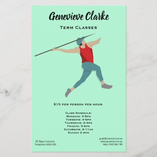 Prospectus 14 Cm X 21,6 Cm Javelin (Devant)