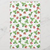 Prospectus 14 Cm X 21,6 Cm Jeu de Prédictions de Fraise (Dos)