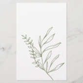 Prospectus 14 Cm X 21,6 Cm Jeu Fleurs Boho Sage Game Over Under (Dos)