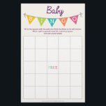Prospectus 14 Cm X 21,6 Cm Jeux de Baby showers à deux faces<br><div class="desc">Commencez la fête avec ce amusant Baby shower à deux côtés Bingo et What's In Your Purse Game! Double le plaisir pour le prix d'un ! Visitez notre site web pour plus de design et d'inspiration : www.creativeuniondesign.com</div>