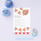 Prospectus 14 Cm X 21,6 Cm Jeux de la Pizza (Simple)