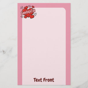 Prospectus 14 Cm X 21,6 Cm Kissing Comic Sound Effect