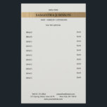 Prospectus 14 Cm X 21,6 Cm Kundenspezifische Elegante Imitat Gold Streifen<br><div class="desc">Circulaire Elegante Gold Imitat Streifen. Editiere dein Produkt in wenigen Minuten indem Du deinen Namen,  Service und Preise eingibst. Über "weiteres personalisieren" kannst Du die Schriftart,  Farbe und Position individuell wählen.</div>