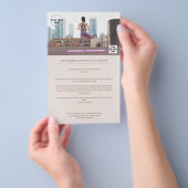 Prospectus 14 Cm X 21,6 Cm Kundenspezifischer Foto (Poignée)