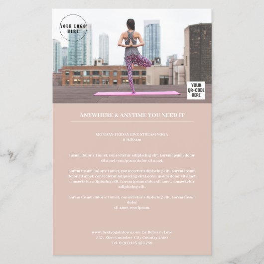 Prospectus 14 Cm X 21,6 Cm Kundenspezifischer Foto (Devant)