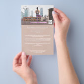 Prospectus 14 Cm X 21,6 Cm Kundenspezifischer Foto (Poignée)