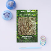 Prospectus 14 Cm X 21,6 Cm Lancement d'un nouvel album - Photo texturée (Simple)